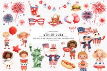 Load image into Gallery viewer, 4th of July Clipart