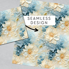 Load image into Gallery viewer, Blue Ephemera Seamless Digital Papers