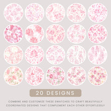 Load image into Gallery viewer, Pink Coquette Digital Paper Pack
