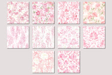 Load image into Gallery viewer, Pink Coquette Digital Paper Pack