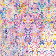Load image into Gallery viewer, Abstract Wildflower Seamless Digital Papers