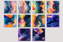 Load image into Gallery viewer, Abstract Inks Seamless Digital Papers