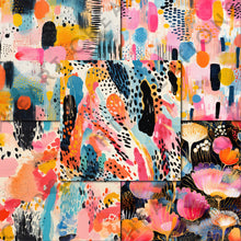 Load image into Gallery viewer, Abtract Florals Seamless Digital Papers