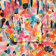 Load image into Gallery viewer, Abtract Florals Seamless Digital Papers