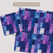 Load image into Gallery viewer, Abstract Purple Seamless Digital Papers