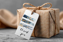 Load image into Gallery viewer, Blue & Yellow Floral Brush Strokes