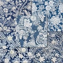 Load image into Gallery viewer, Blue Lace Seamless Digital Papers