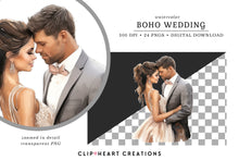 Load image into Gallery viewer, Boho Wedding Clipart Collection