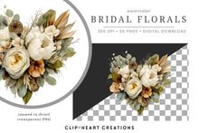 Load image into Gallery viewer, Bridal Florals Clipart