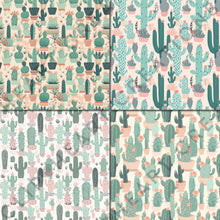 Load image into Gallery viewer, Cacti Pattern Digital Papers