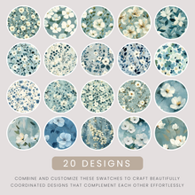 Load image into Gallery viewer, Cornflower Blue Seamless Digital Papers