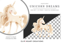 Load image into Gallery viewer, Unicorn Dreams Clipart
