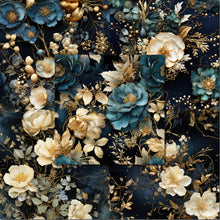 Load image into Gallery viewer, Darks Vintage Ephemera Seamless Digital Papers