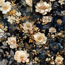 Load image into Gallery viewer, Darks Vintage Ephemera Seamless Digital Papers