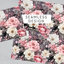 Load image into Gallery viewer, Romantic Floral Ephemera Seamless Digital Papers