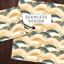 Load image into Gallery viewer, Watercolor Dreamy Beach Seamless Digital Papers