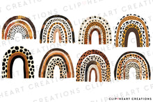 Load image into Gallery viewer, Watercolor Leopard Print Rainbows