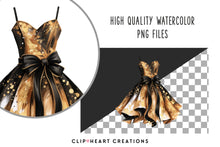 Load image into Gallery viewer, Lux Christmas Watercolor Clipart Set