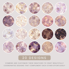 Load image into Gallery viewer, Mauve Marble Digital Papers