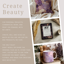 Load image into Gallery viewer, Mauve Marble Digital Papers