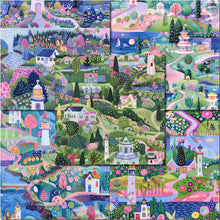 Load image into Gallery viewer, Abstract Golf Scenes Seamless Digital Papers