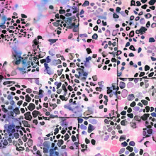 Load image into Gallery viewer, Watercolor Pastel Leopard Print Seamless Digital Papers