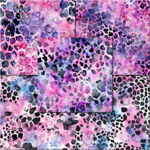 Load image into Gallery viewer, Watercolor Pastel Leopard Print Seamless Digital Papers