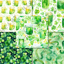 Load image into Gallery viewer, St Patrick's Day Digital Papers