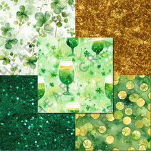 Load image into Gallery viewer, St Patrick's Day Digital Papers