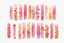 Load image into Gallery viewer, Pink Floral Brush Strokes