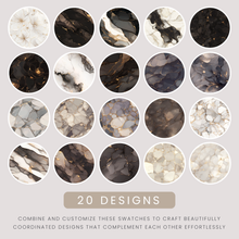 Load image into Gallery viewer, Smoky Onyx Digital Papers