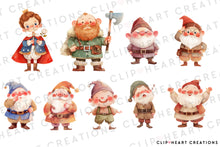 Load image into Gallery viewer, Story of Snow White Clipart