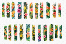 Load image into Gallery viewer, Tropical Floral Brush Strokes