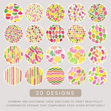 Load image into Gallery viewer, Tutti Frutti Digital Paper Pack