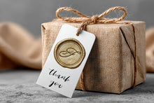 Load image into Gallery viewer, Gold Wax Seal Alphabet Clipart