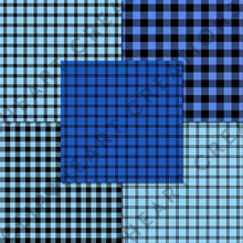 Load image into Gallery viewer, Buffalo Plaid Seamless Digital Papers - Blue