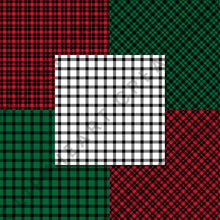 Load image into Gallery viewer, Buffalo Plaid Seamless Digital Papers - Christmas
