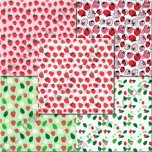 Load image into Gallery viewer, Strawberry Seamless Digital Papers