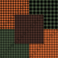 Load image into Gallery viewer, Buffalo Plaid Seamless Digital Papers - Fall