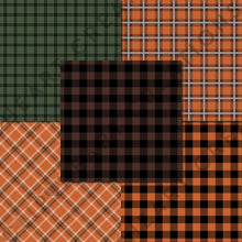 Load image into Gallery viewer, Buffalo Plaid Seamless Digital Papers - Fall