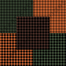 Load image into Gallery viewer, Buffalo Plaid Seamless Digital Papers - Fall