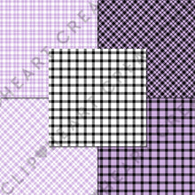 Load image into Gallery viewer, Buffalo Plaid Seamless Digital Papers - Lilac
