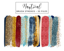 Load image into Gallery viewer, Nautical Brush Strokes