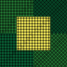 Load image into Gallery viewer, Buffalo Plaid Seamless Digital Papers - St Patricks Day
