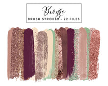 Load image into Gallery viewer, Bronze Brush Strokes