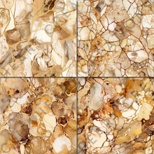 Load image into Gallery viewer, Brown Gold Alcohol Ink Seamless Digital Papers