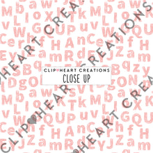 Load image into Gallery viewer, 100 Chalk Alphabet Pattern Papers (Color)