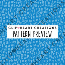 Load image into Gallery viewer, 100 Chalk Alphabet Pattern Papers (Tinted)