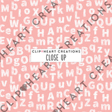 Load image into Gallery viewer, 100 Chalk Alphabet Pattern Papers (White)