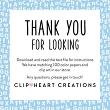 Load image into Gallery viewer, 100 Chalk Alphabet Pattern Papers (White)